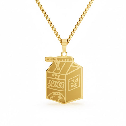 Juice WRLD 'Juice Box' Necklace